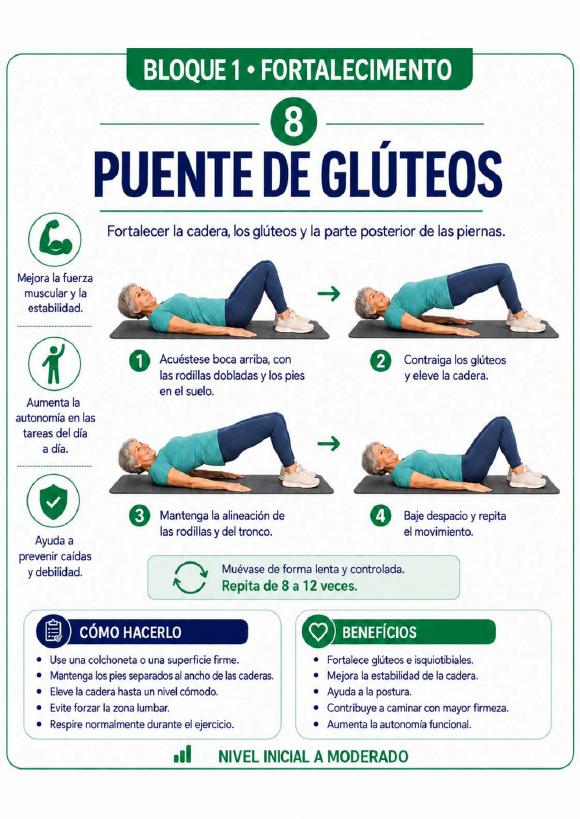 Página 38 del material de ejercicios para adultos mayores