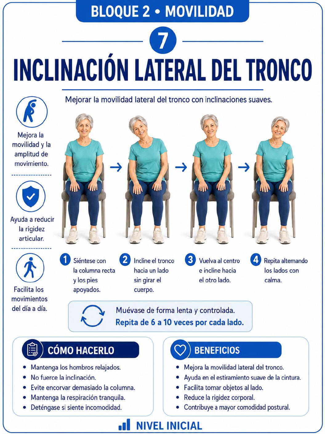 Página 17 del material de ejercicios para adultos mayores