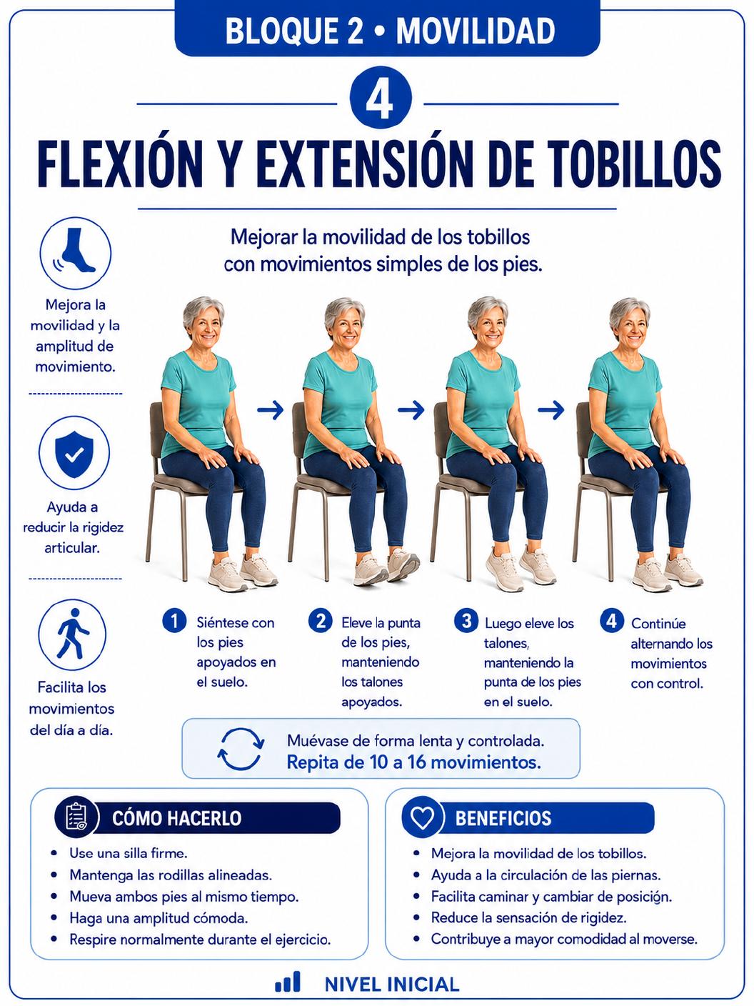 Página 14 del material de ejercicios para adultos mayores