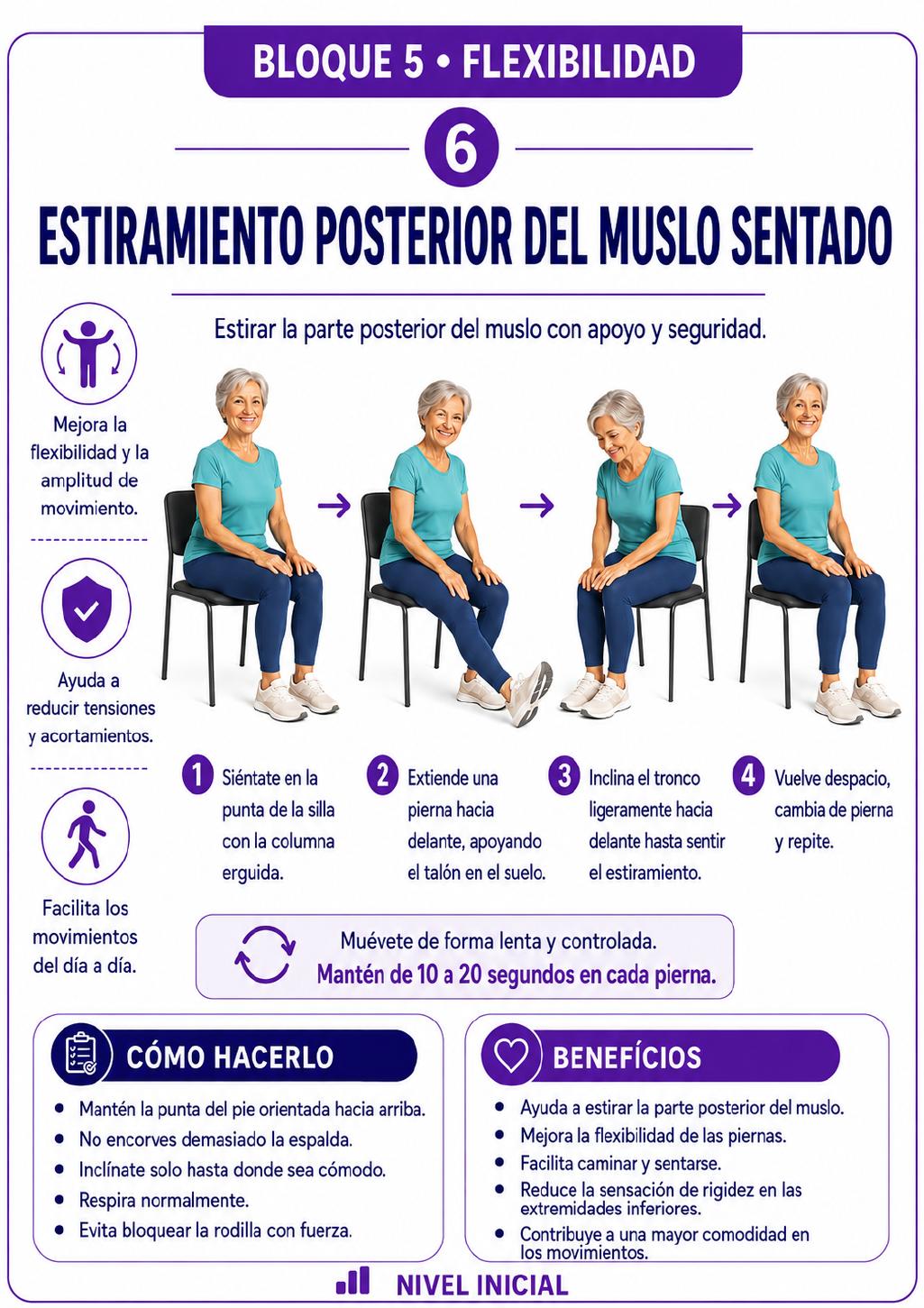 Página 26 del material de ejercicios para adultos mayores