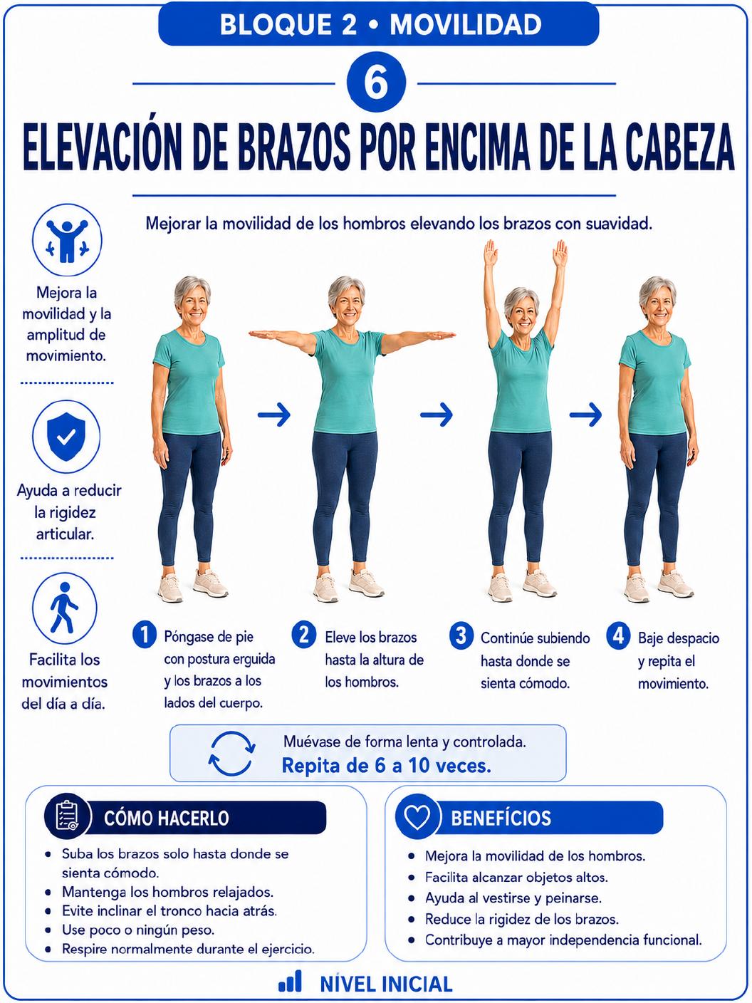 Página 16 del material de ejercicios para adultos mayores