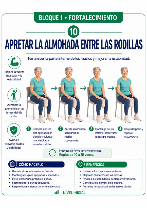 Página 40 del material de ejercicios para adultos mayores