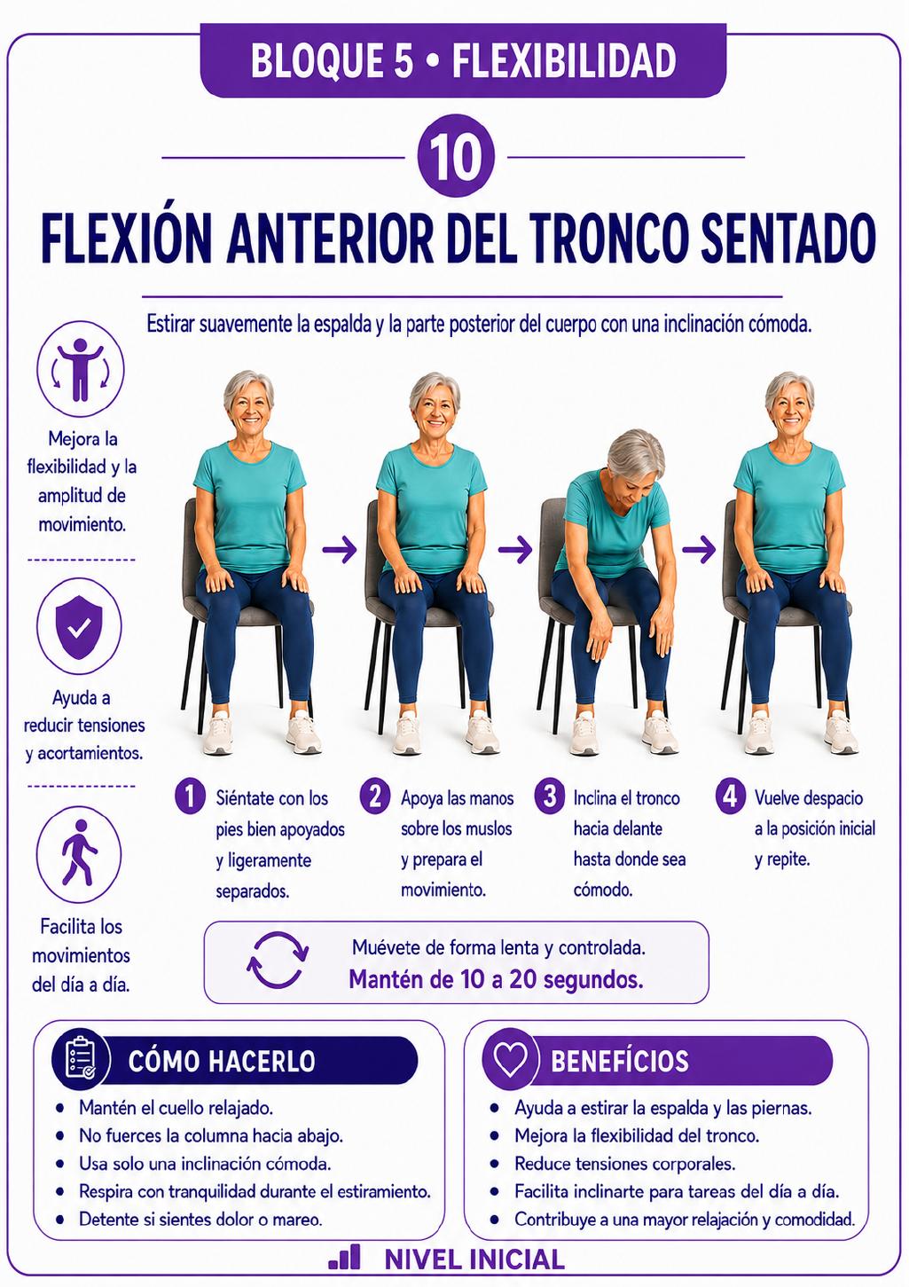 Página 30 del material de ejercicios para adultos mayores